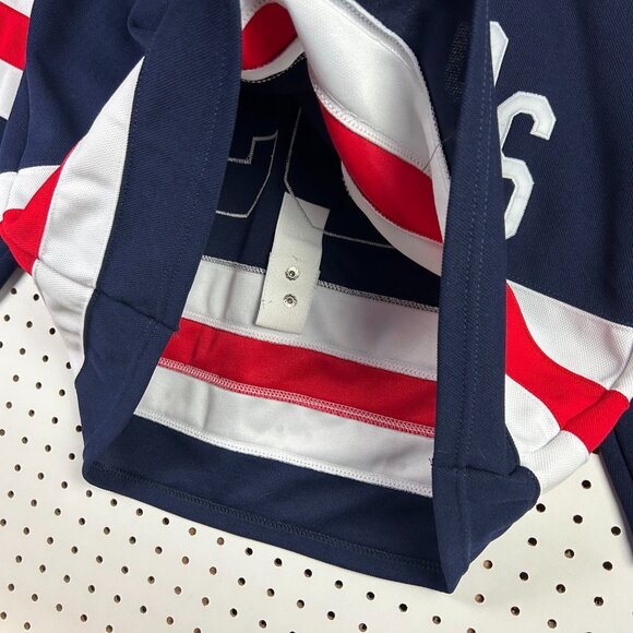 Mike Zibanejad Rangers Jersey Size 54 NHL Hockey Adidas New York Winter Classic - Picture 6 of 8